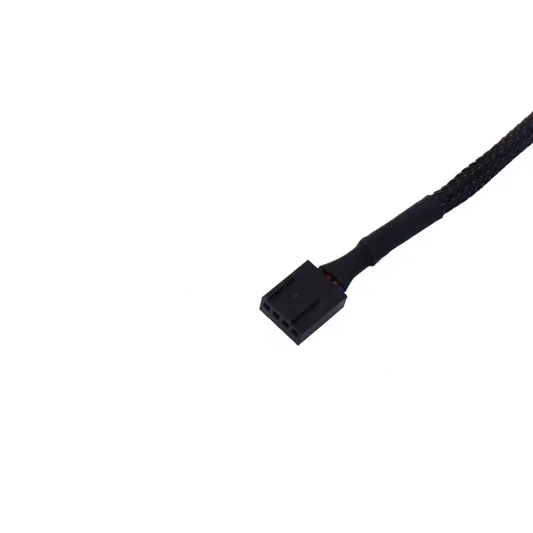 1pc PWM Extension Cable Mainboard CPU 4 PIN Fan 4P Adapter Cable Computer Case 4 PIN Power Cables Connectors 42cm
