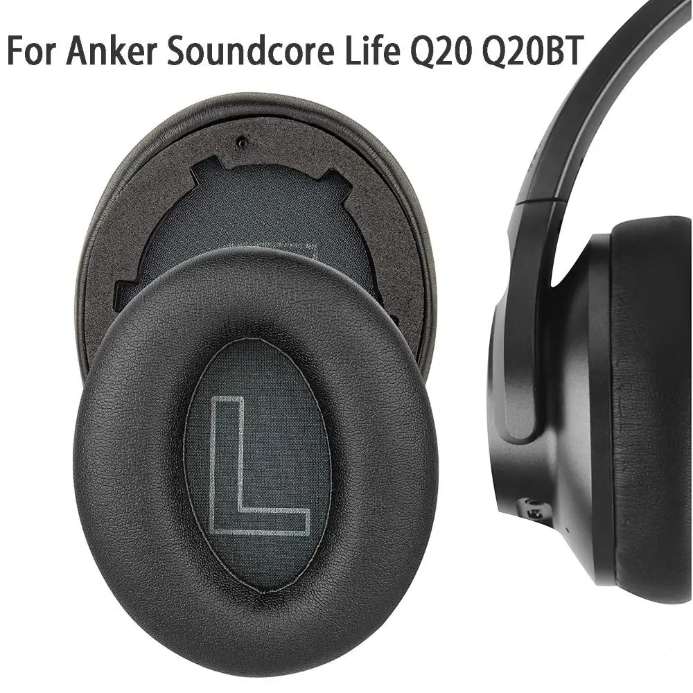 2 szt. Nausznik s do Anker Soundcore Life Q20 Q20BT słuchawki wymiana nausznik poduszki na kubki naprawa gąbek słuchawek części