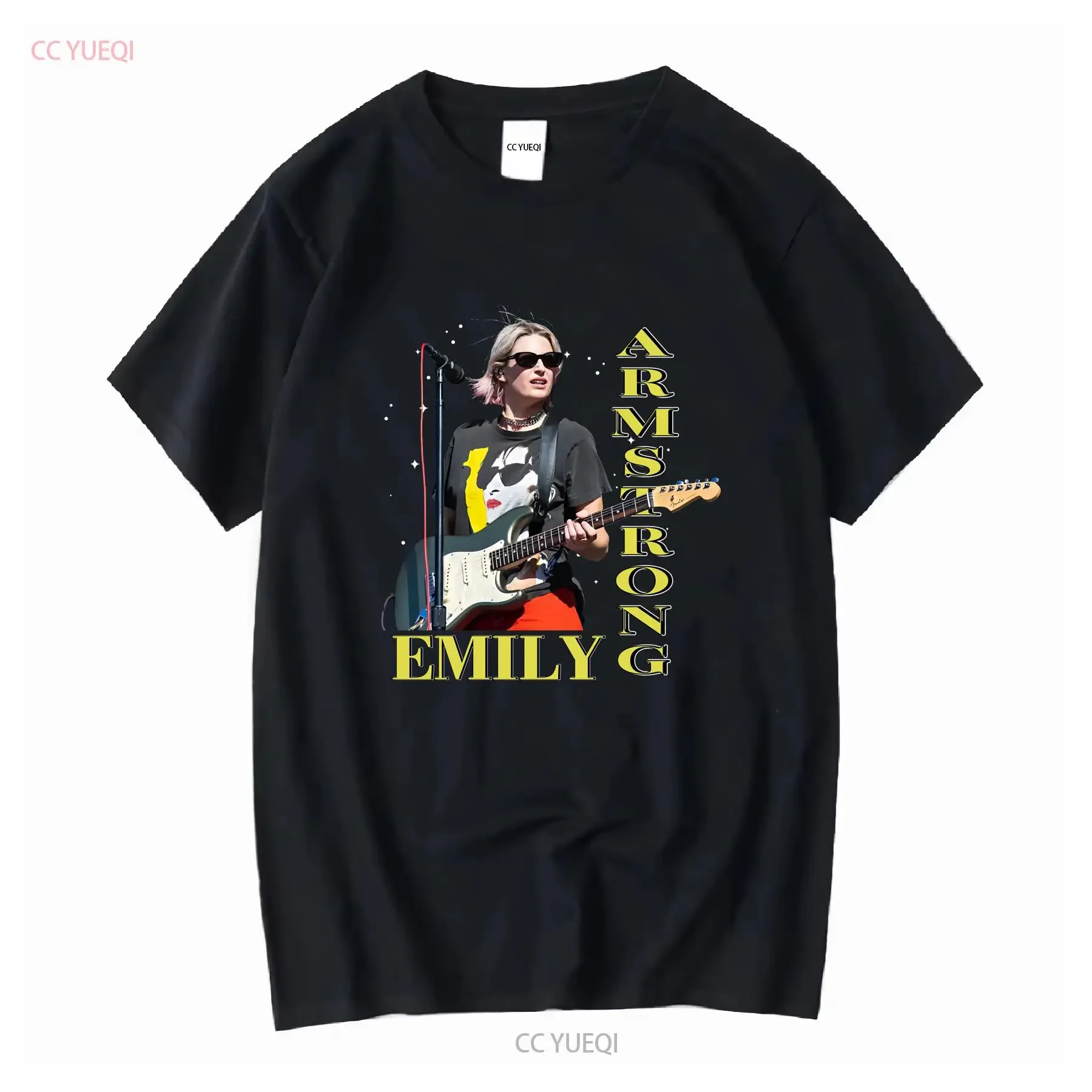 Super Fresh New Arrivals Emily Armstrong T Shirt Homage Vocalist Rock Girl 90s Fans long or short sleeves vintage Washed homme
