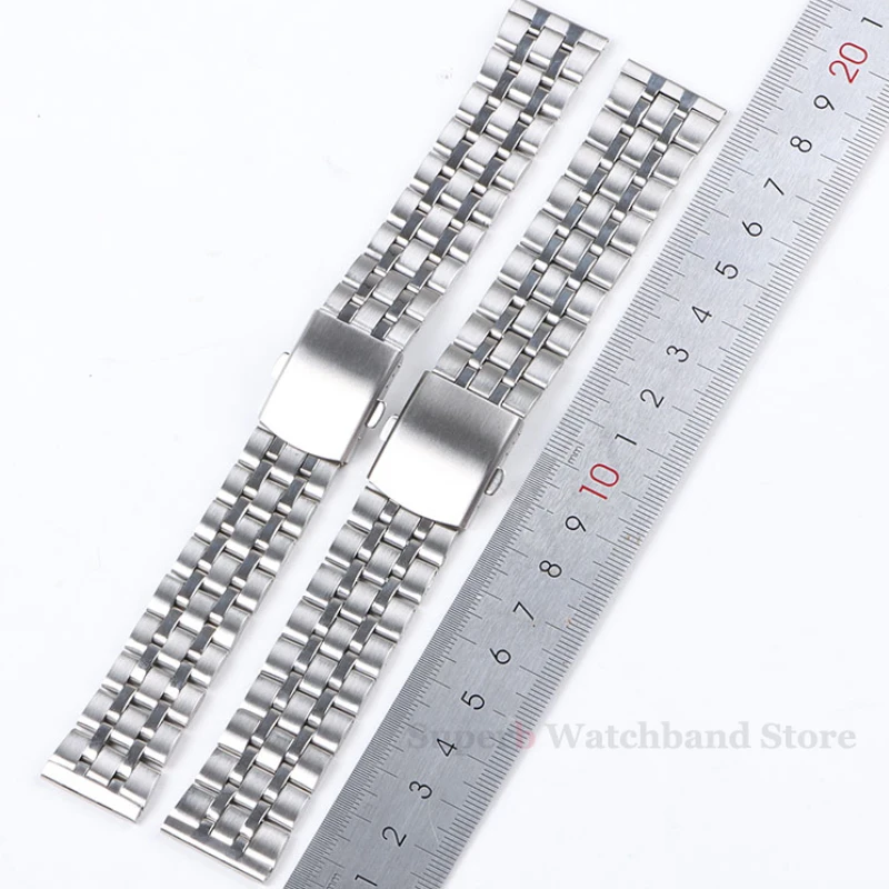 20mm 22mm Stainless Steel Watch Strap Metal Watch Band for Huawei Women Men Universal Replacement For Samsung Fossi
