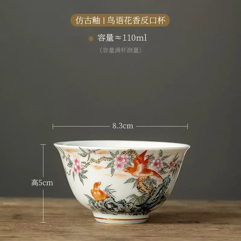 Taza de té de cerámica con esmalte antiguo, taza maestra de uso Personal, taza individual para mujer, Color esmaltado, taza para beber té hecha a mano para el hogar
