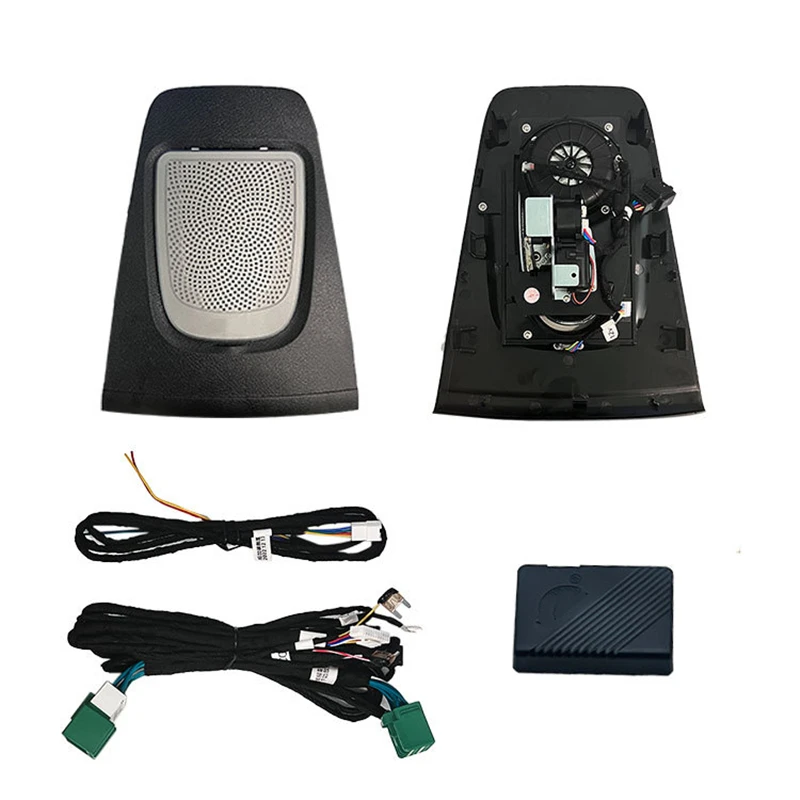 Car lift center speaker suitable for Volvo XC60 Dashboard speaker cover 64 color Ambient light APP control mode