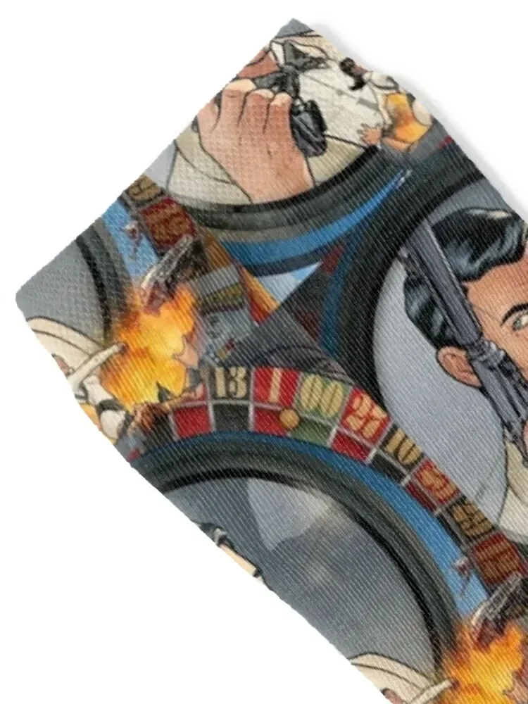 Archer 1999 Socks gifts floor hockey Thermal man winter Socks Girl Men's