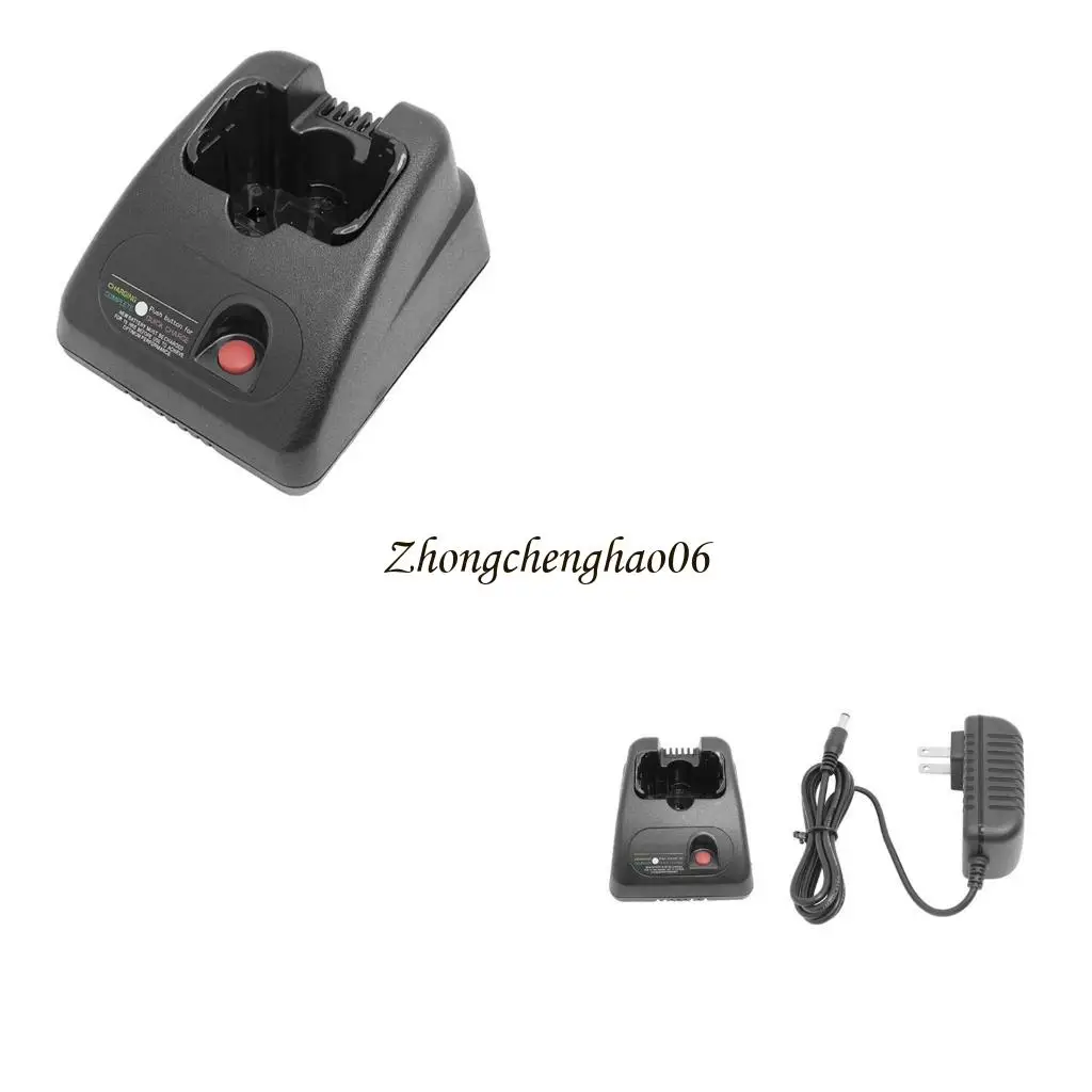 

Compact LED Desktop Battery Bracket Base Stand for GP68 Radio 601F
