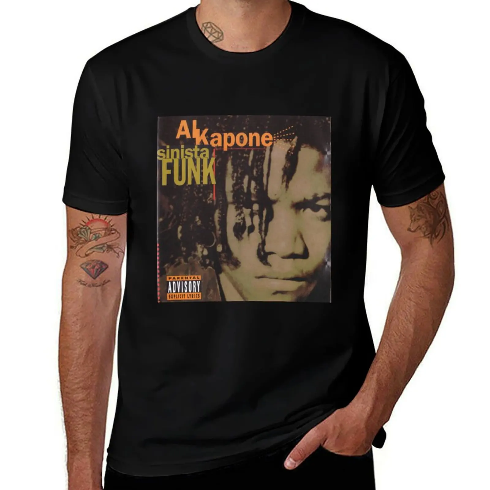 

Al Kapone Sinista Funk Hip Hop Southern Gangsta Rap 1994 T-Shirt t shirts cotton 100% t shirt man plain T-Shirt