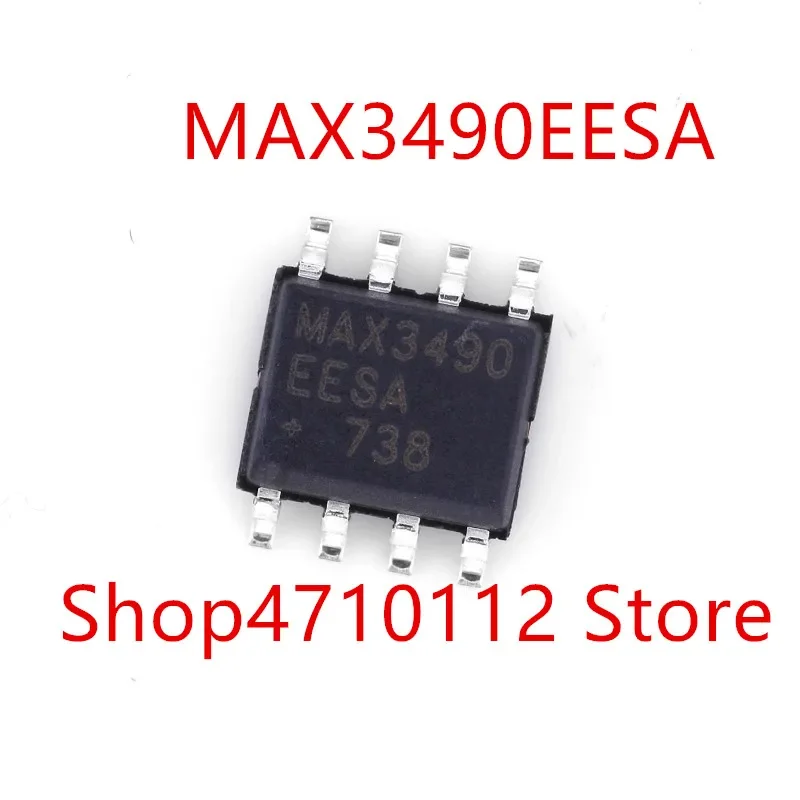 10PCS/LOT MAX3490EESA MAX3490 SOP-8