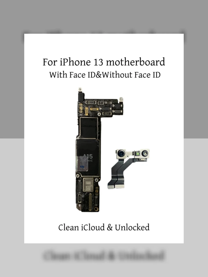 完全に動作するロック解除済みのメインボード iPhone 13 Pro Max