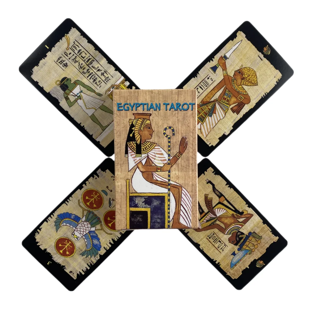 Egyptian Tarot Cards Game Fortune-telling Oracle Divination Edition Creativity Messages Board Deck
