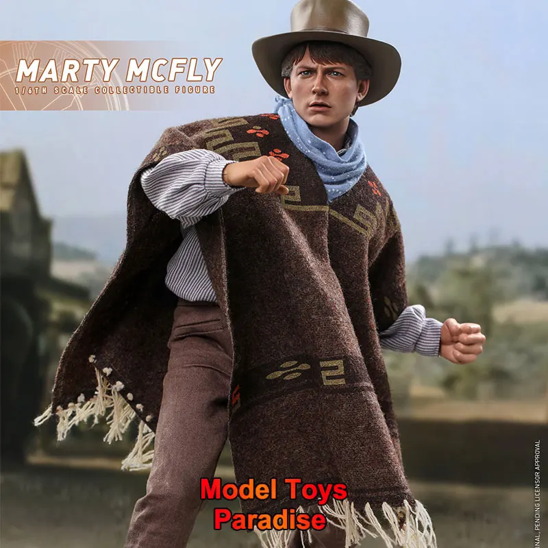 

Original HOTTOYS MMS616 1/6 Collectible Toys Marlene McFly Back to the Future Part 3 Men Soldier 12'' Action Figure Model Gifts