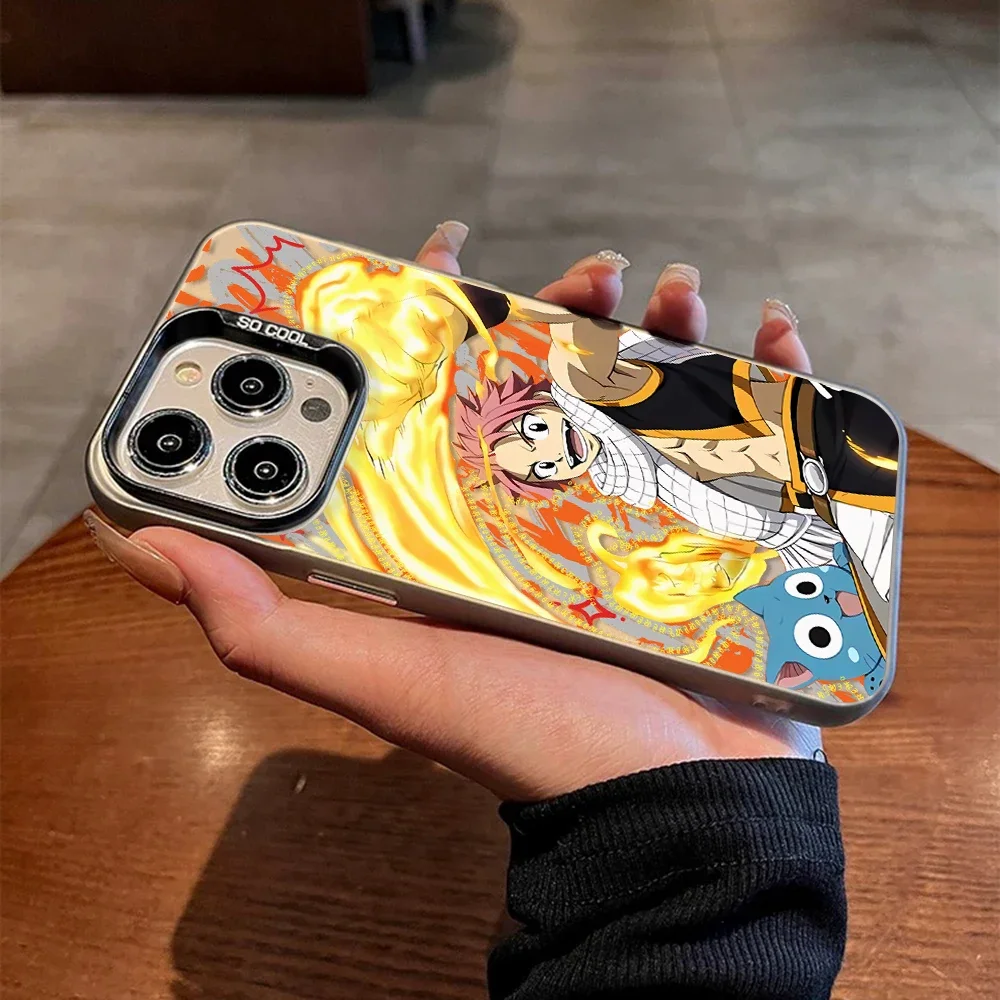 Hot Anime Fairy Tail Gameb Phone Case For IPhone 16 15 14 13 12 11 Pro Max X XR XSMAX 8 7 Plus Candy Matte Shockproof Back Cover