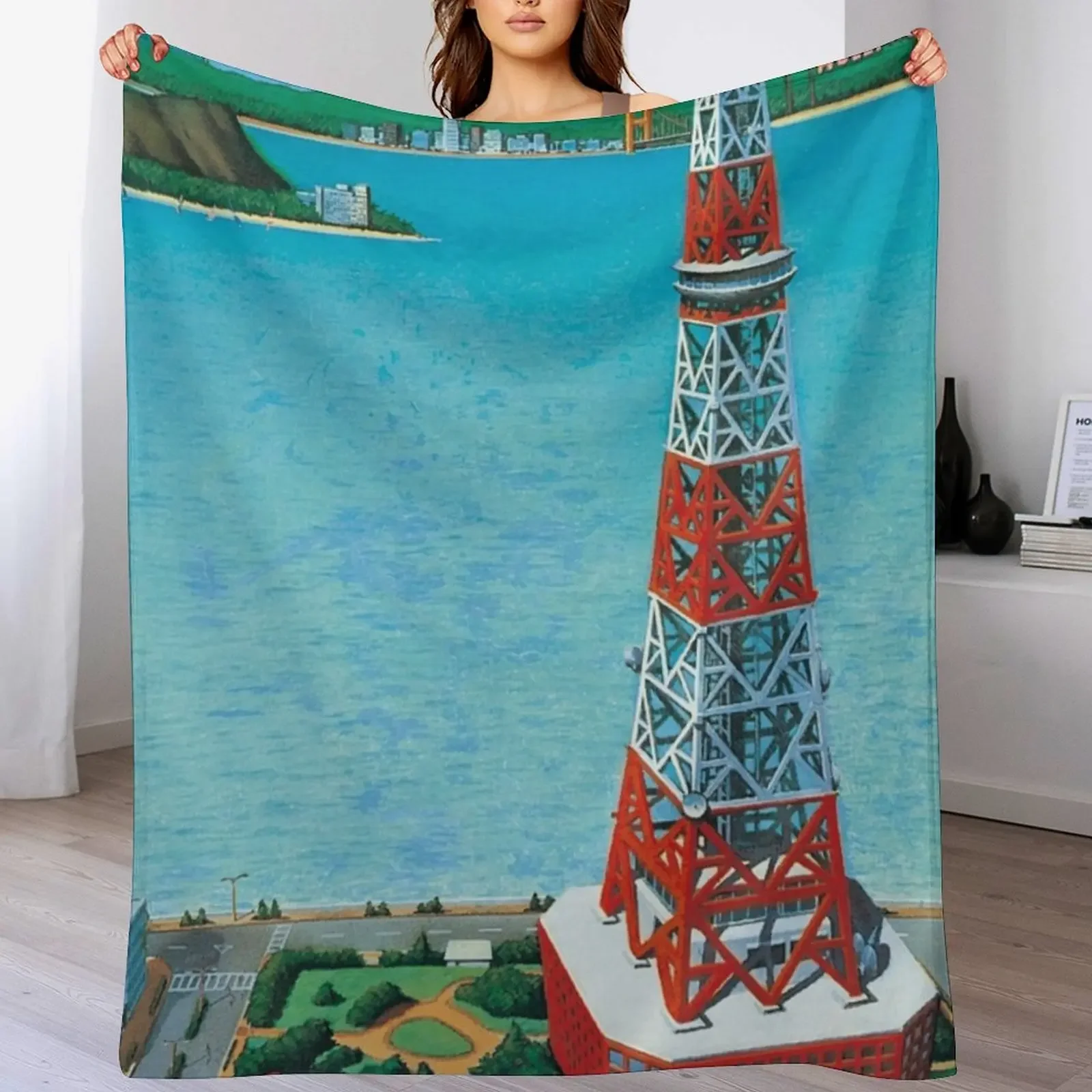 

MASAYOSHI TAKANAKA - CAN I SING Throw Blanket Picnic Fashion Sofas Plush Soft Plush Plaid Blankets