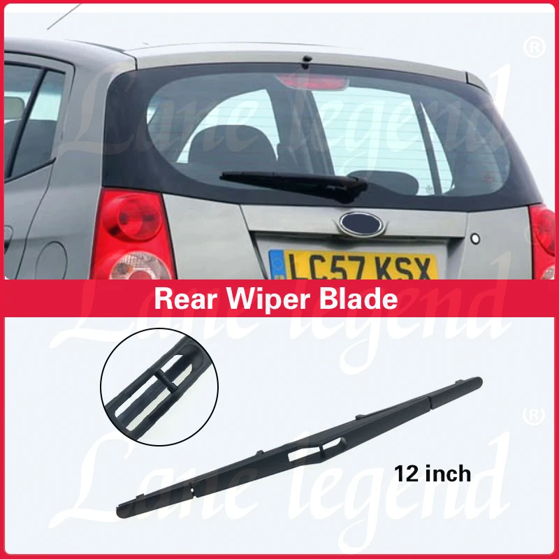 For KIA Picanto SA MK1 2004-2011 Car Front Rear Wiper Blades Soft Rubber Windscreen Wipers Windshield 22\