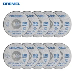 5/10/15PCS/Pack Dremel EZ456 38mm Fiberglass Cut-Off Wheel Saw Blade Rotary Tool Abrasive Disc For Dremel Ez-Lock Mandrel