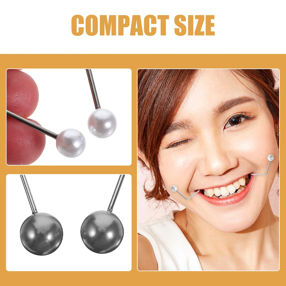 

4pcs Facial Maker Exerciser Women Small Portable Trainer Cheeks Muscle Enhancer Face Tool Facial Contour Exerciser Women Dimple