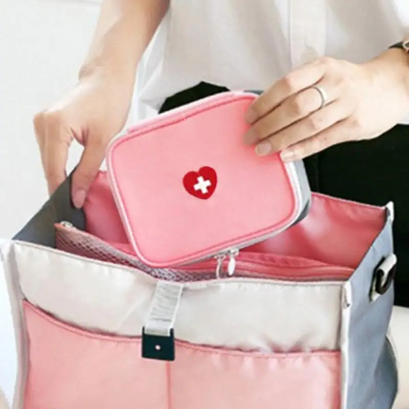 1 قطعة حقيبة طبية محمولة للطوارئ صندوق تخزين الإسعافات الأولية للمنزل في الهواء الطلق السفر التخييم مجموعة الحبال الطب #1