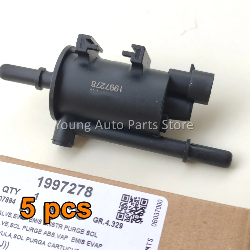 5X Canister Solenoid Purge Valve 1997278 For Chevrolet Cavalier Aveo 5 Mini Cooper Saab 9-3 X Buick LeSabre Park Avenue 1997285