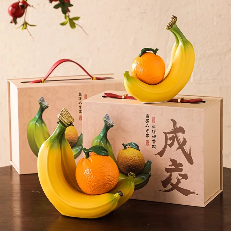 

Banana orange ornament deal ceramic