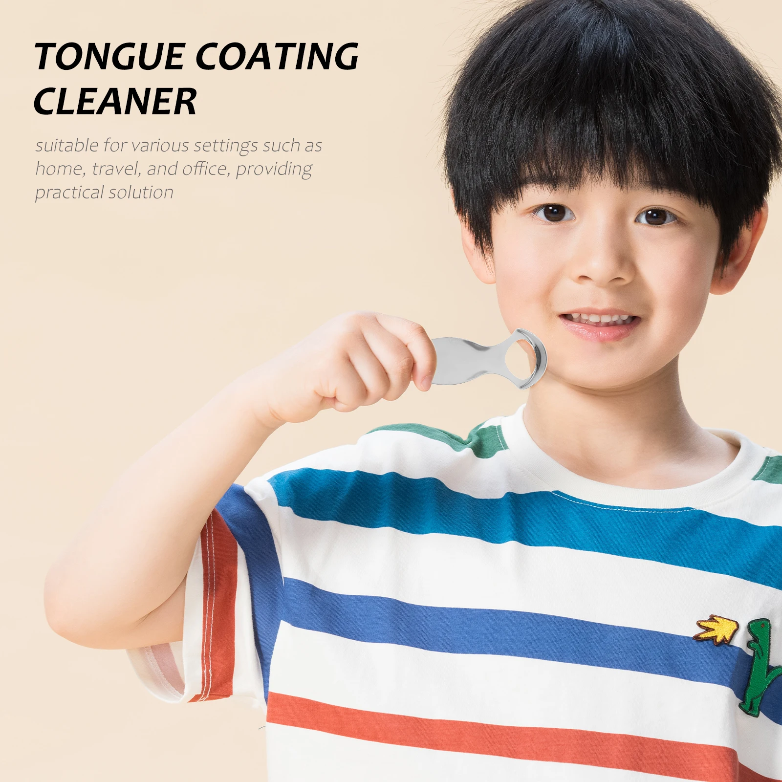 

Mini Metal Tongue Cleaning Tool for Stainless Steel Tongue Scraper for Safe Comfortable and Thorough Oral Hygiene