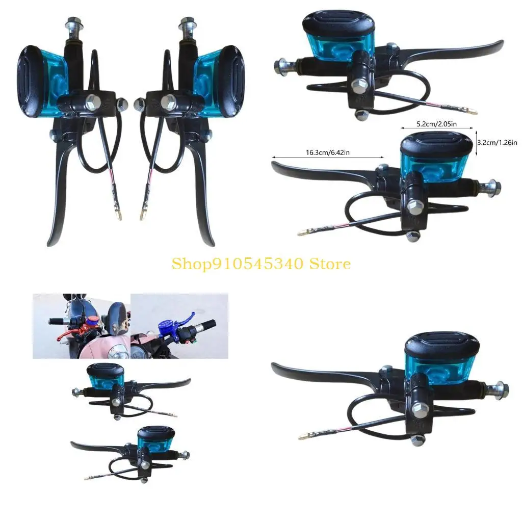 

U2JA Motorcycles Front Brake Cylinder Clutch Lever Easy Installation for Q-9