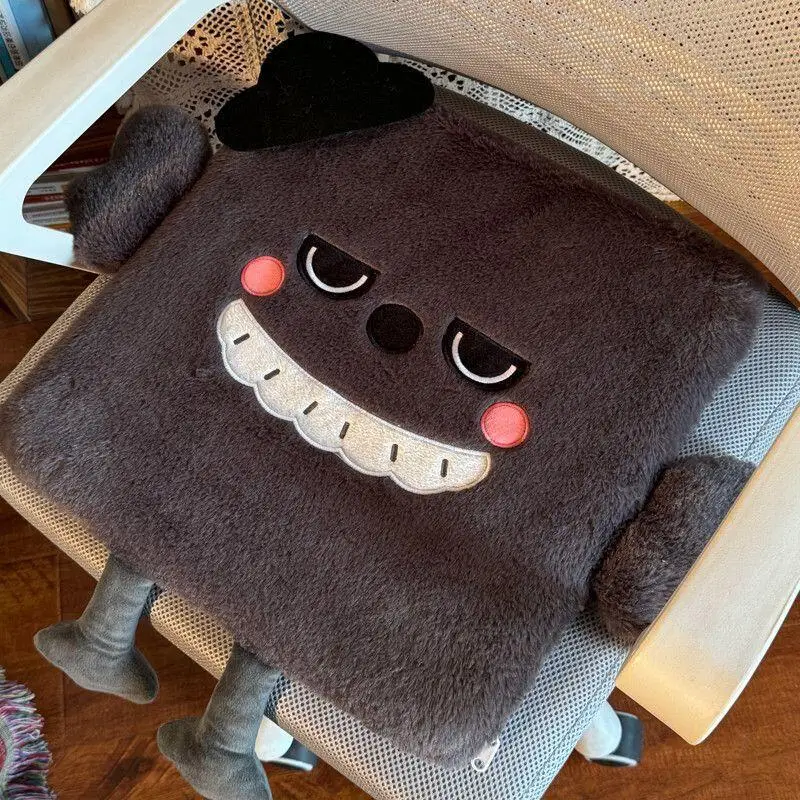 

40Cm Memory Foam Love and Deepspace Osborn Crow Little Yellow Chicken Plush Car Cushion Soft Cushions for School Office Chairs