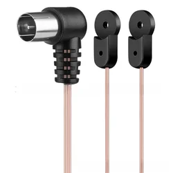 Antena de Radio FM para interior, conector tipo F común de antena HD para Radio FM Yamaha