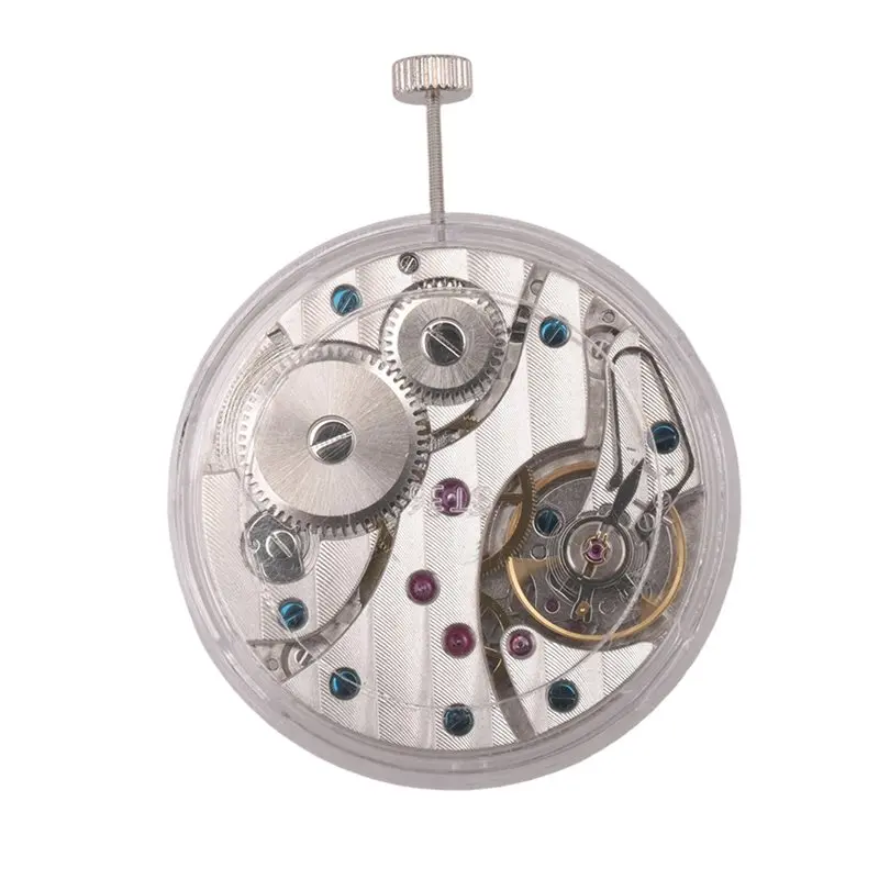 

AED6-1 Piece 6497 ST36 Watch Movement Mechanical Hand Winding Movement P29 44Mm Steel Watch Case