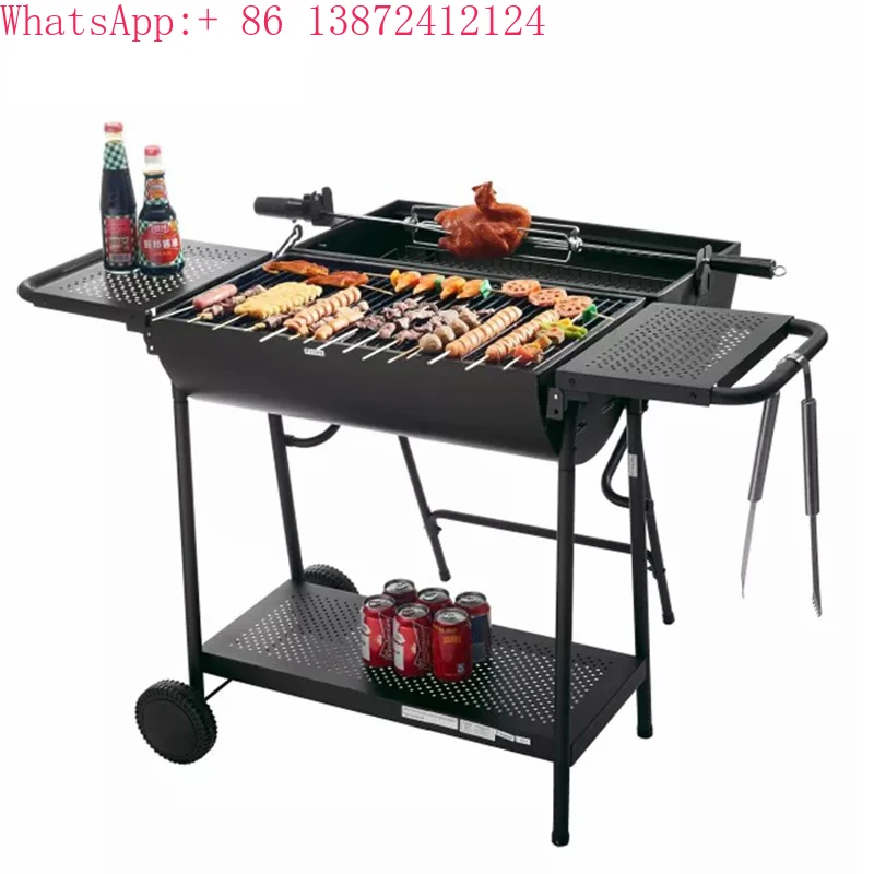 

Commercial Portable Outdoor Charcoal Bbq Grills Backyard Party Barbecue Grill