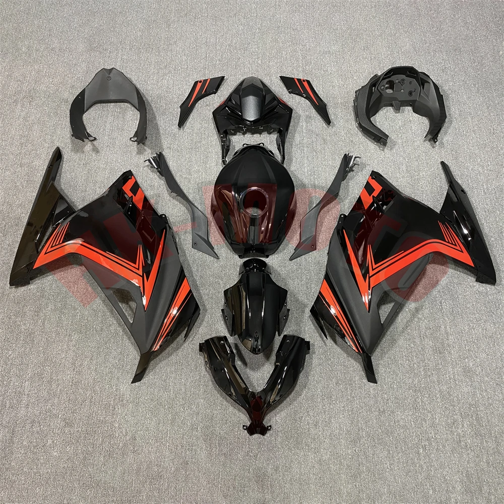 

Motorcycle Fairing Kit Fit For Ninja250 Ninja300 EX300 ZX-3R 2013-2017 Bodywork Set High Quality Abs Injection Bright Black Red