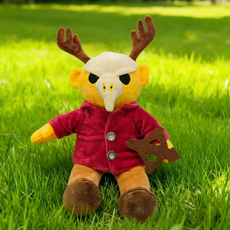 Peluche 26cm, 99 nuits dans la forêt, joueur carré aux cheveux bruns, poupée en peluche pour enfants, Fans, Cosplay, cadeaux d'anniversaire