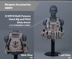 1/6 SoldierStory SS109 NSW Winter Warfare Marksman Special Soldier Hang Chest Vest Bags Full Set Fit 12