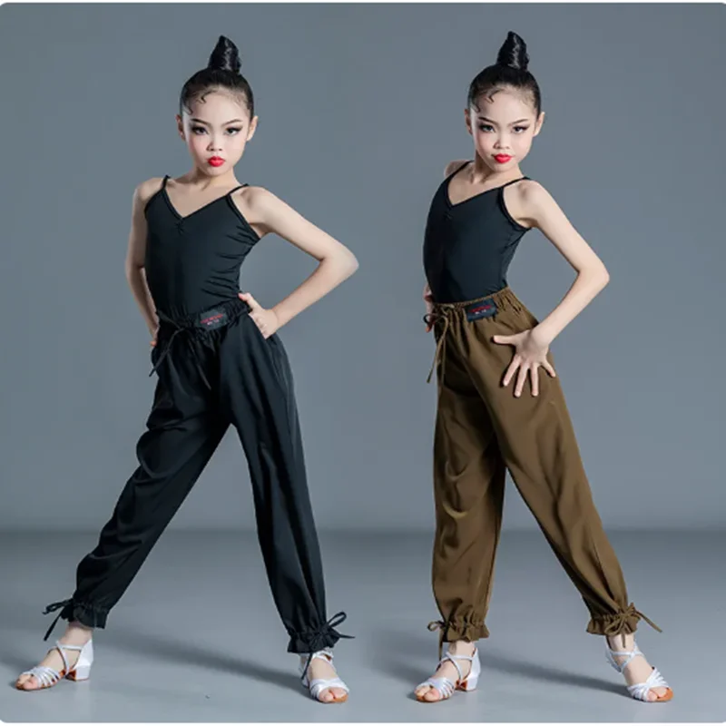 

Girl latin dresses dancing ballroom dance dress rumba samba children samba cha cha tango skirt standard salsa latin pant suit