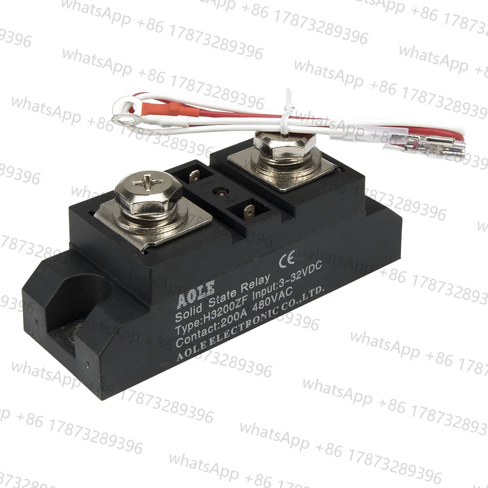 

H3200ZF single phase DC to AC 200A 24-480Vac industrial grade solid state relay / SSR