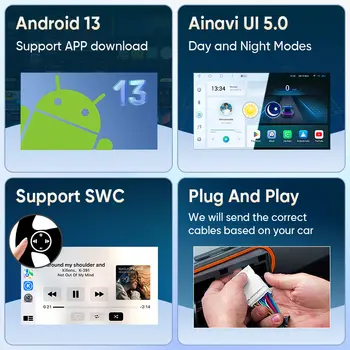 Bezdrátový Apple CarPlay pro VOLVO 7'' S60 S80 XC60 V60 V40 S60L 2015-2019 Car Play Android Auto Box Zrcátko Přední a Zadní Kamera 10 nejlepší prodej Vylepšení audiosystému Volvo XC60 - №7