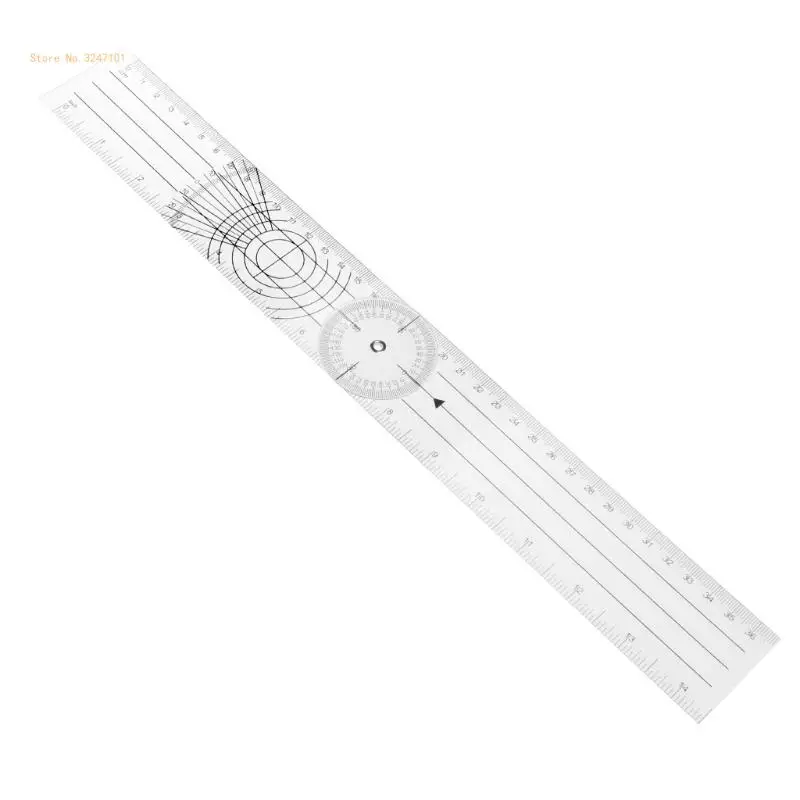 0.8mm Thickness Medical Spinal Ruler for Measure the Movement of Joints Such As Fingers Knees and Elbows Dropship