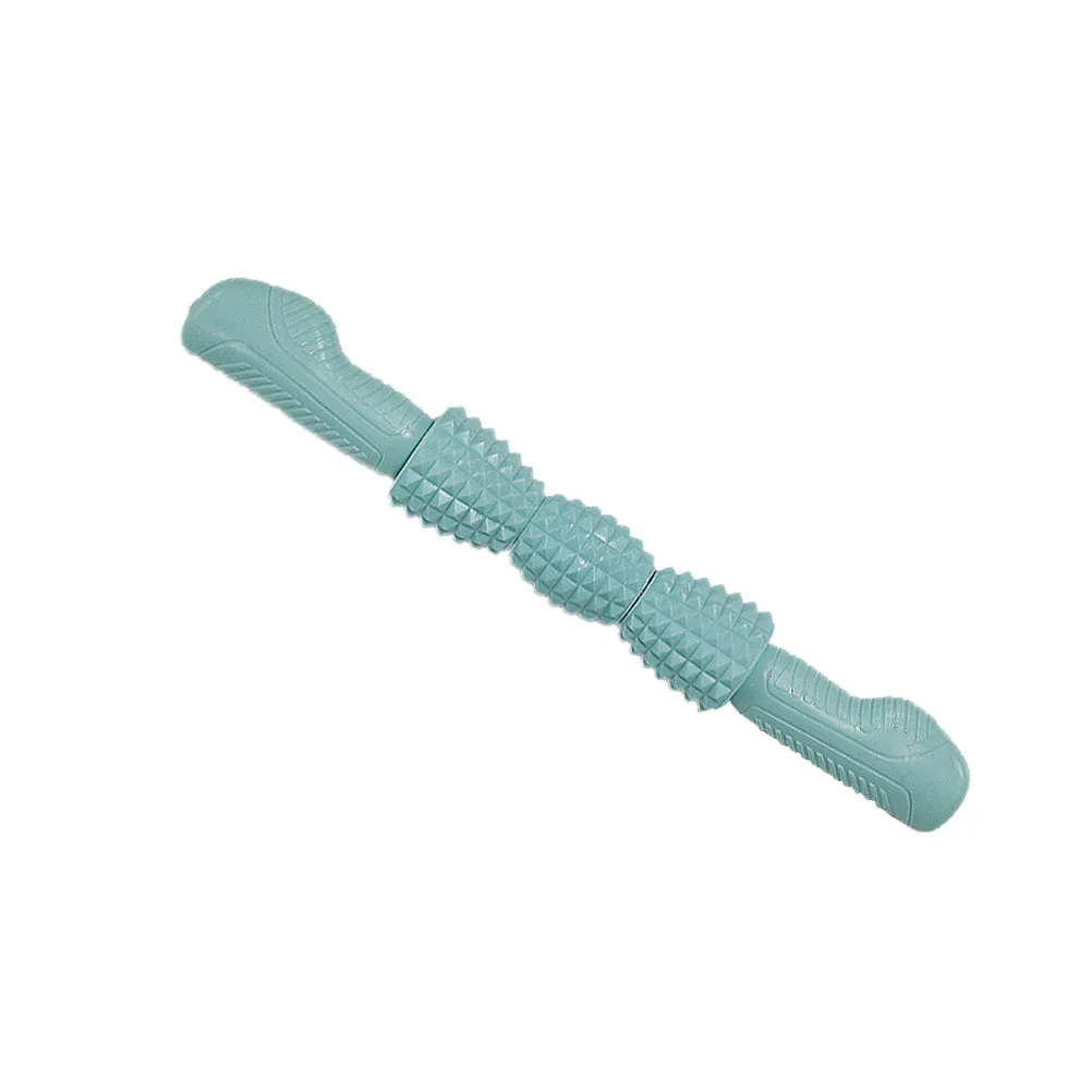 

Body Massage Roller Three Balls Muscle Roller Stick Relieve Sore Tight Muscles Back Neck Arm Muscle Recovery Tool