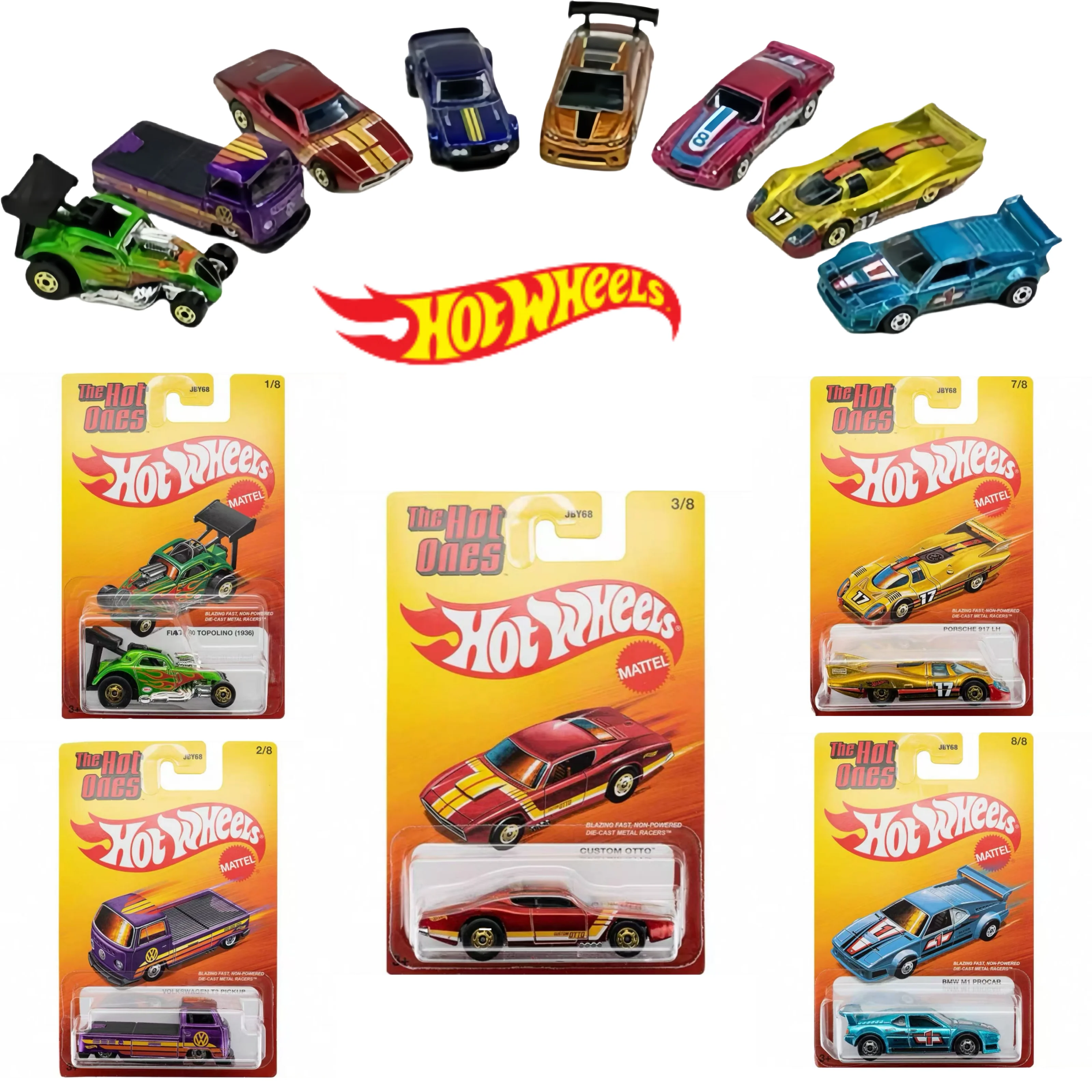 

Hot Wheels Target Ultra Hots 2025 Mix 1a "The Hot Ones Jby68 1/64 литая под давлением модель автомобиля игрушки для мальчиков подарок