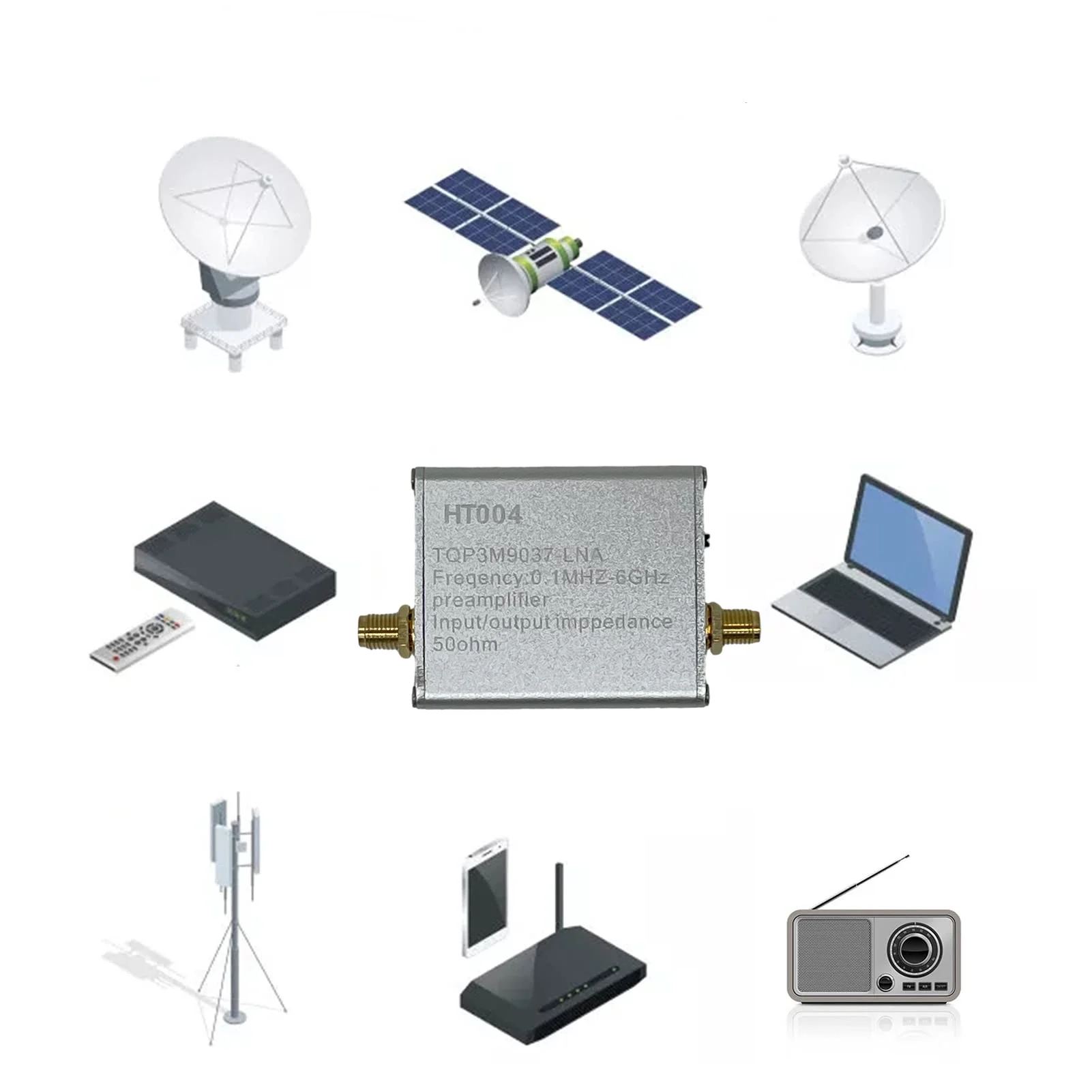 100K-6Ghz Low Noise…