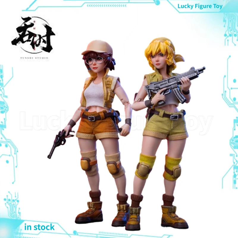 

【Original】Swallowing Studio TS-006FG/TS-007EK Metal Slug3​ Fiolina Germi/Eri Kasamoto 1/12 Action Figures Collectibles Models