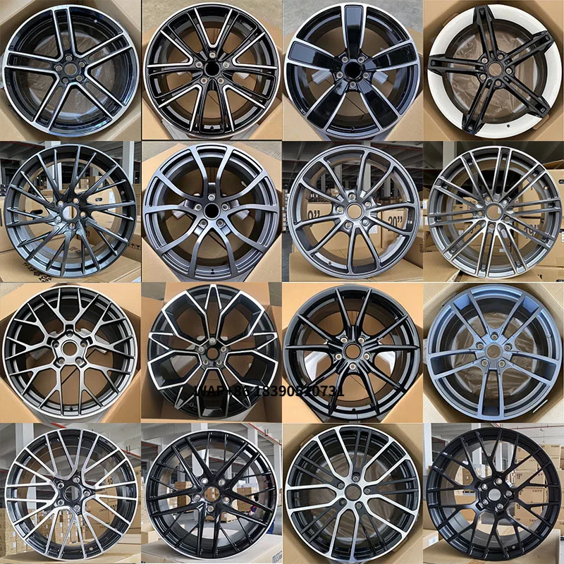 

Forged Aluminum Alloy Wheel Rim for Cayenne 19/20/21 Inch New Black Finish Concave Design Retrofit/Upgrade