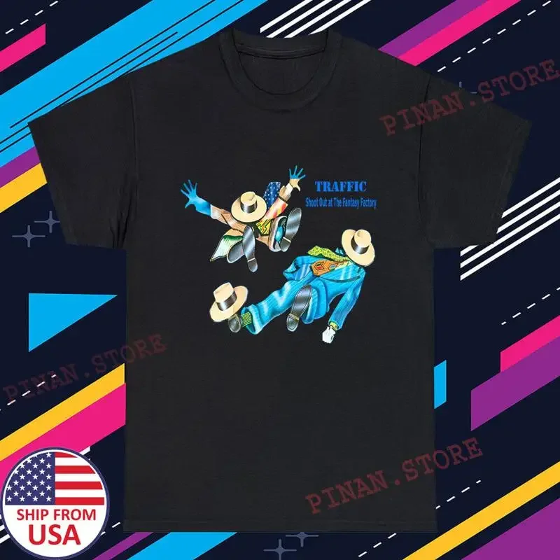 Traffic Shoot Out At The Fantasy Factory Men'S Black Size S 5Xl T shirt