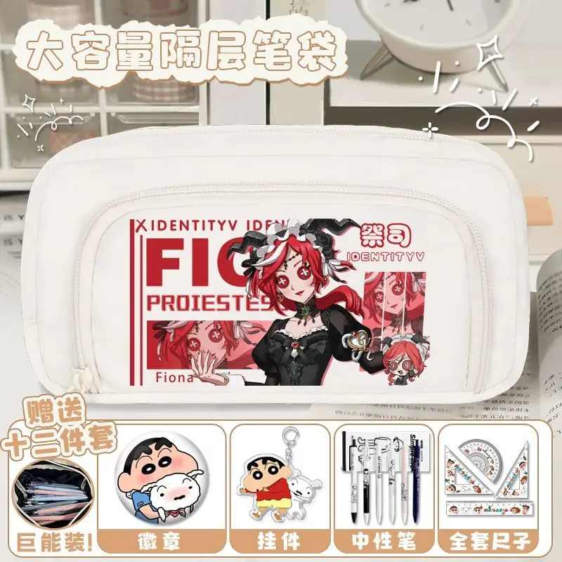 

Identity V Anime Game Cos Priestess Photographer Mechanic Prospector Etc. Unisex 2025 Color-blocking Print Pencil Case Present