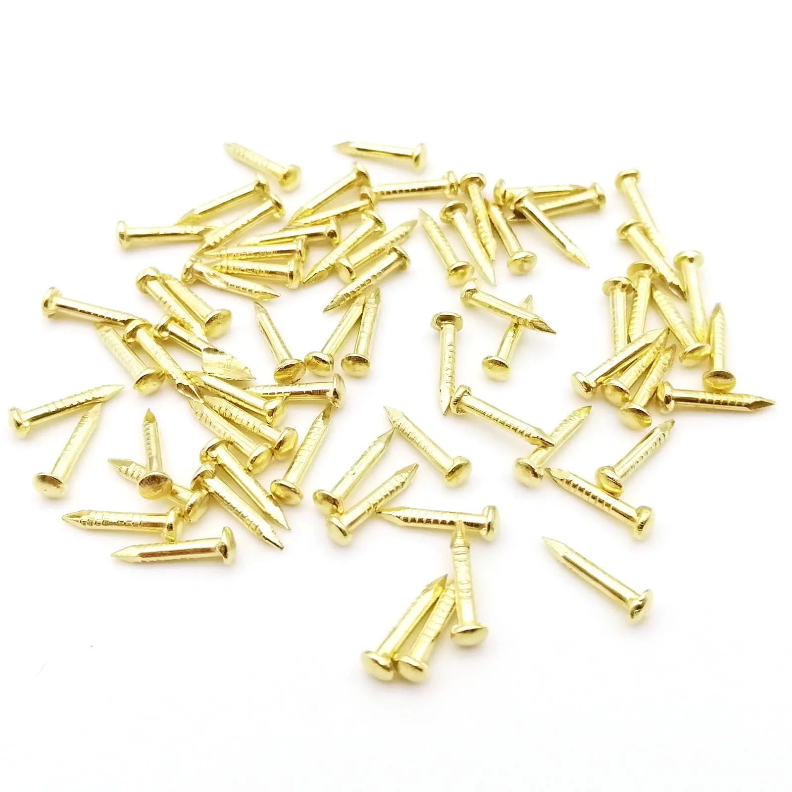 1700pcs/set Micro Small Mini Iron Nail Tack for Jewelry Box Wine Case Dollhouse Hinge DIY Golden Silver Antique Brass Bronze