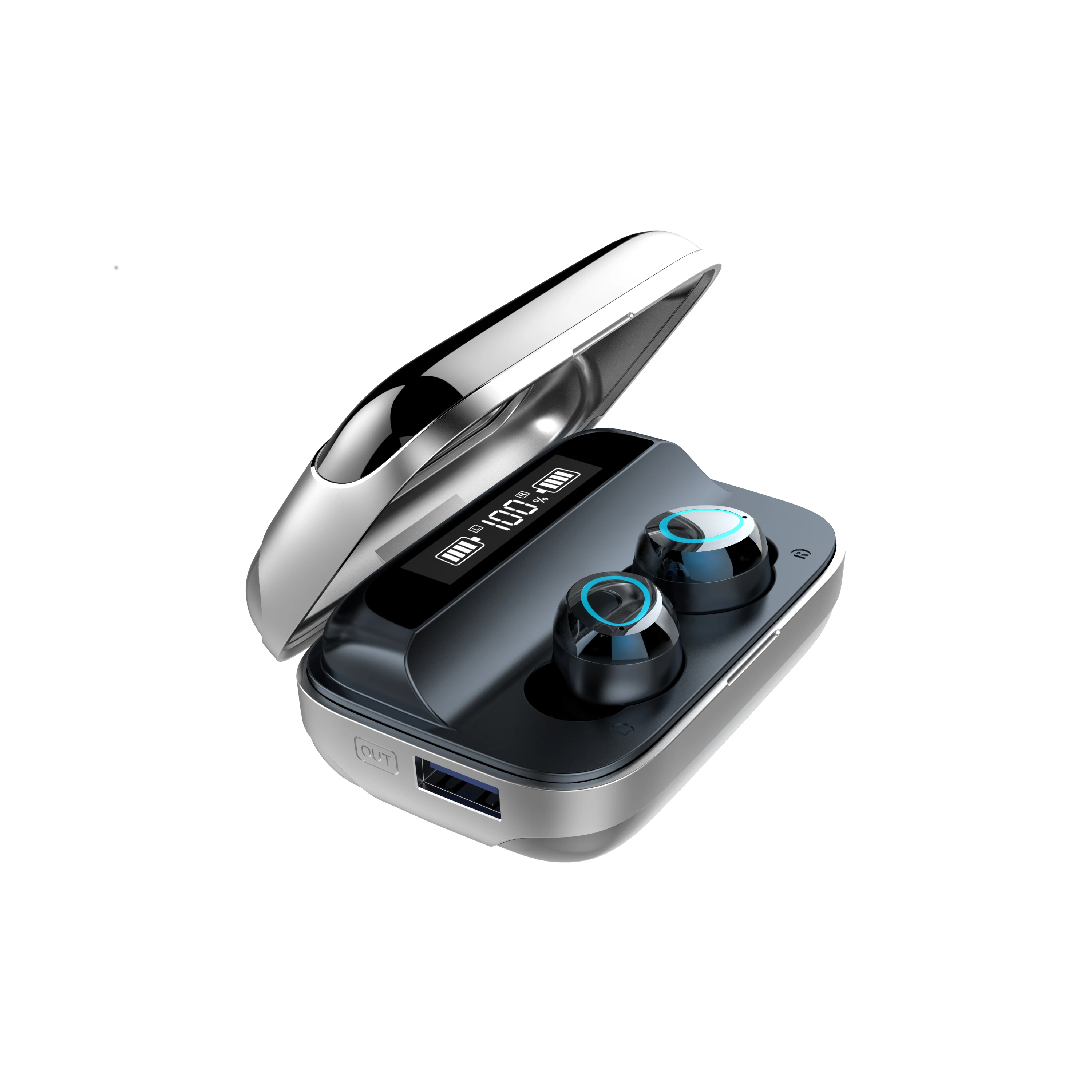 Оригинальный БЛАСТ! i09 Беспроводная гарнитура TWS с микрофоном Touch BLAST! Наушники i09 для наушников Bluetooth V5.3, спортивные наушники-вкладыши