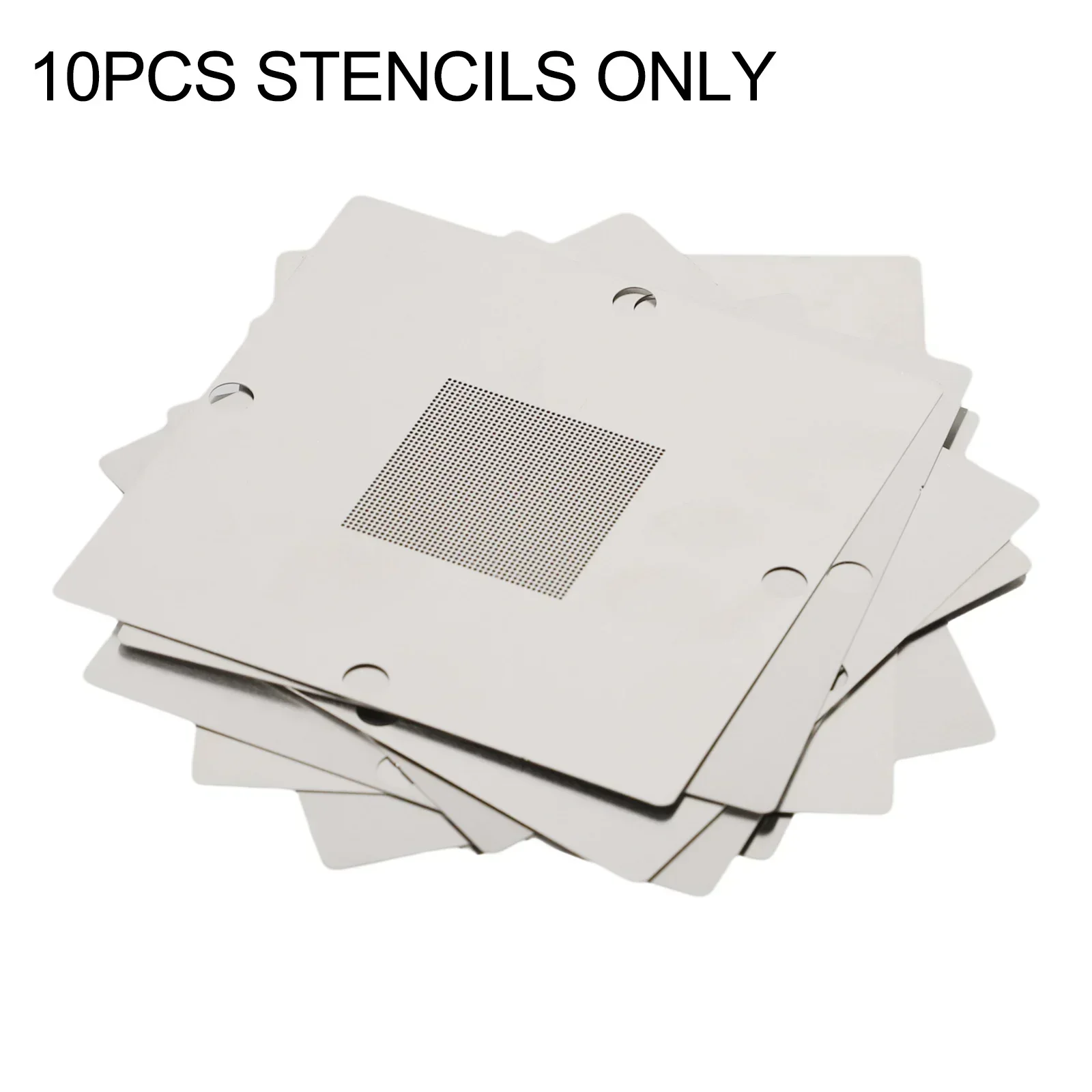 Imagem -04 - Conjunto de Reballing Bga 90 mm Gabarito de Fixação de Estação de Reball com 10 Peças Conjunto de Estêncil Universal para Ferramentas de Reparo de Modelo Pcb Preciso