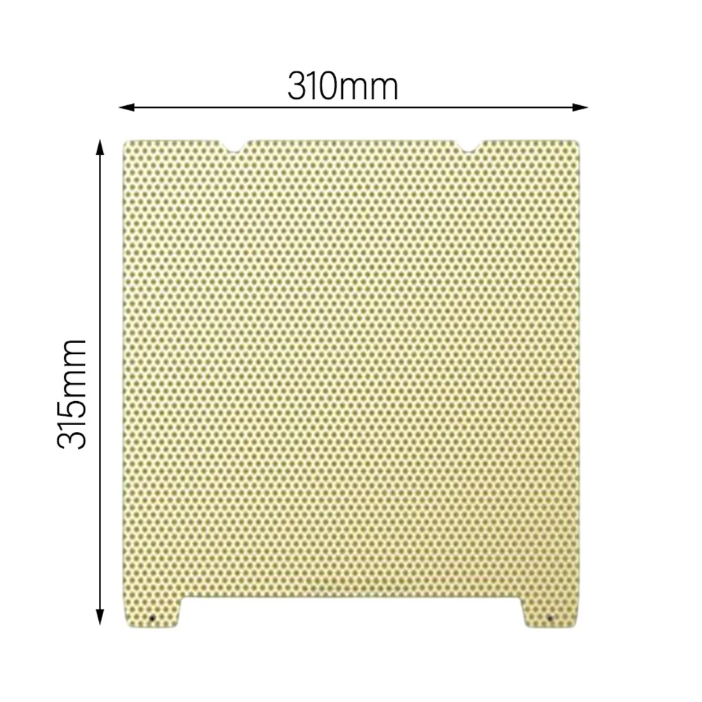 3 D Printer Build Plate 310*315mm 2-Sided Build Plate For K1 Spring Steel, For K1 Max For Ender-3 Build Plate CNC Metalworking