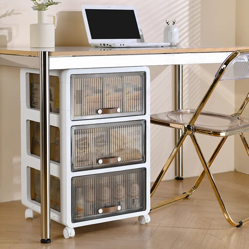 

Stable trolley household rack multi-layer removable desk drawer storage cabinet