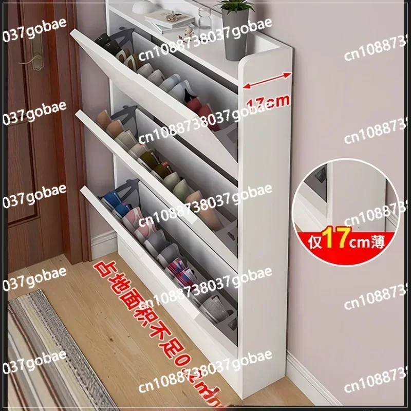 Ultra Thin Shoe Cabinet At Home Entrance