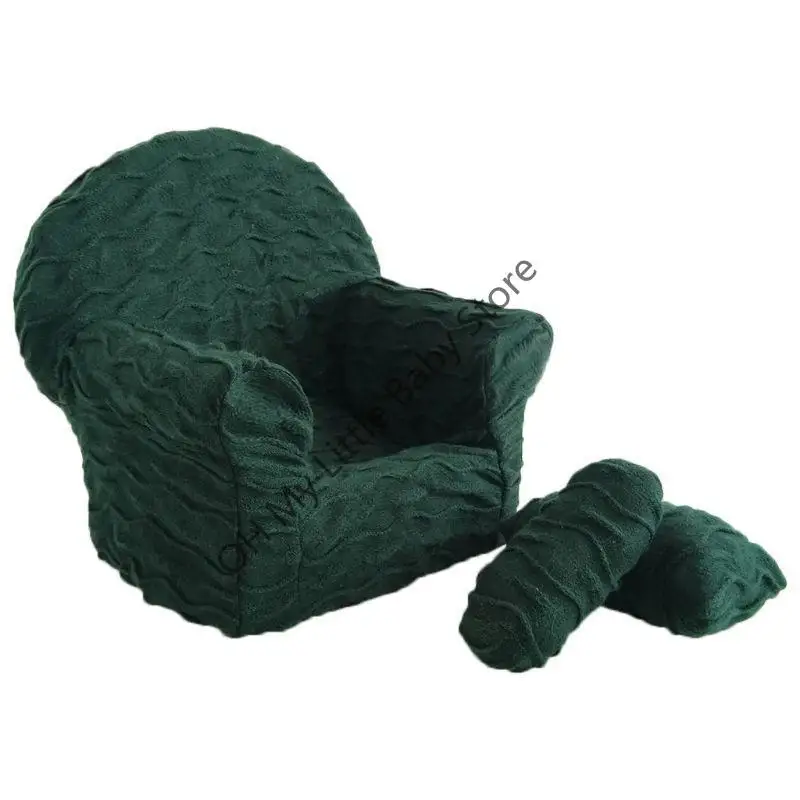 M76C 3 قطع من دعائم التصوير الفوتوغرافي لحديثي الولادة، مجموعة وسائد أريكة للأطفال الرضع