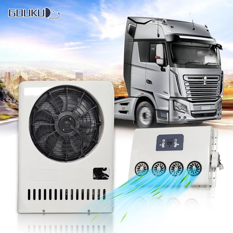 La unidad eléctrica portátil de CA Apu de 24v 12v de los sistemas de aire acondicionado del camión se adapta a todos los camiones autobuses RV Tractor