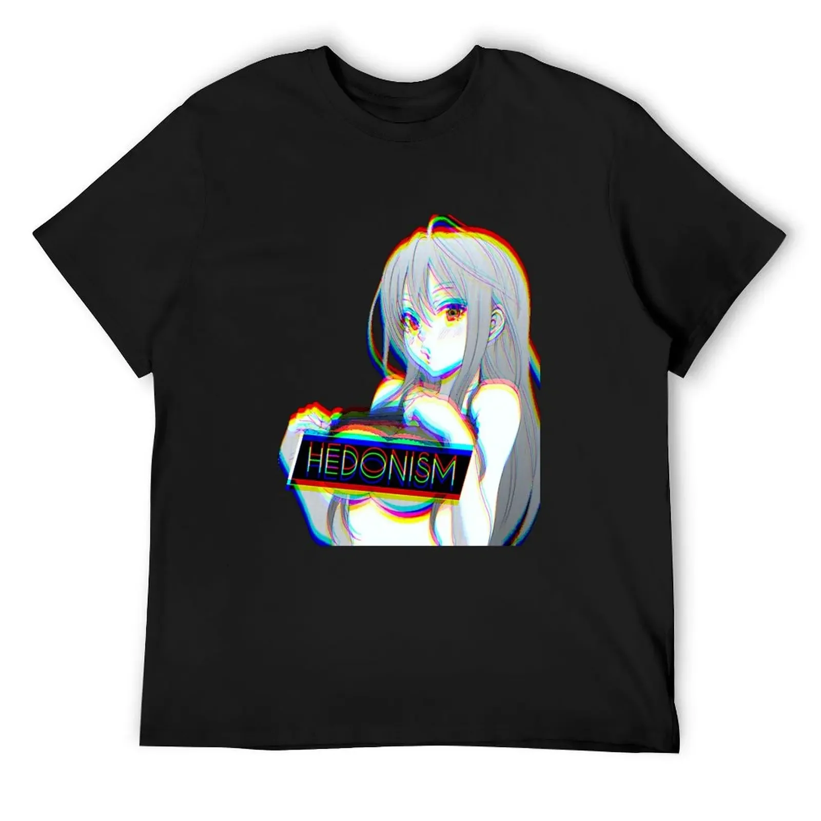 

Hedonism Girl Anime T-Shirt graphic t shirts man clothes Funny t-shirt men clothes